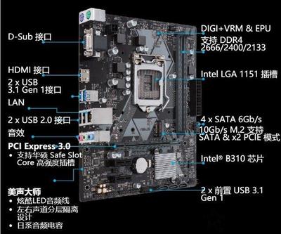 八代奔騰G5600/G5500/G5400主板搭配指南 數(shù)碼音頻線解惑